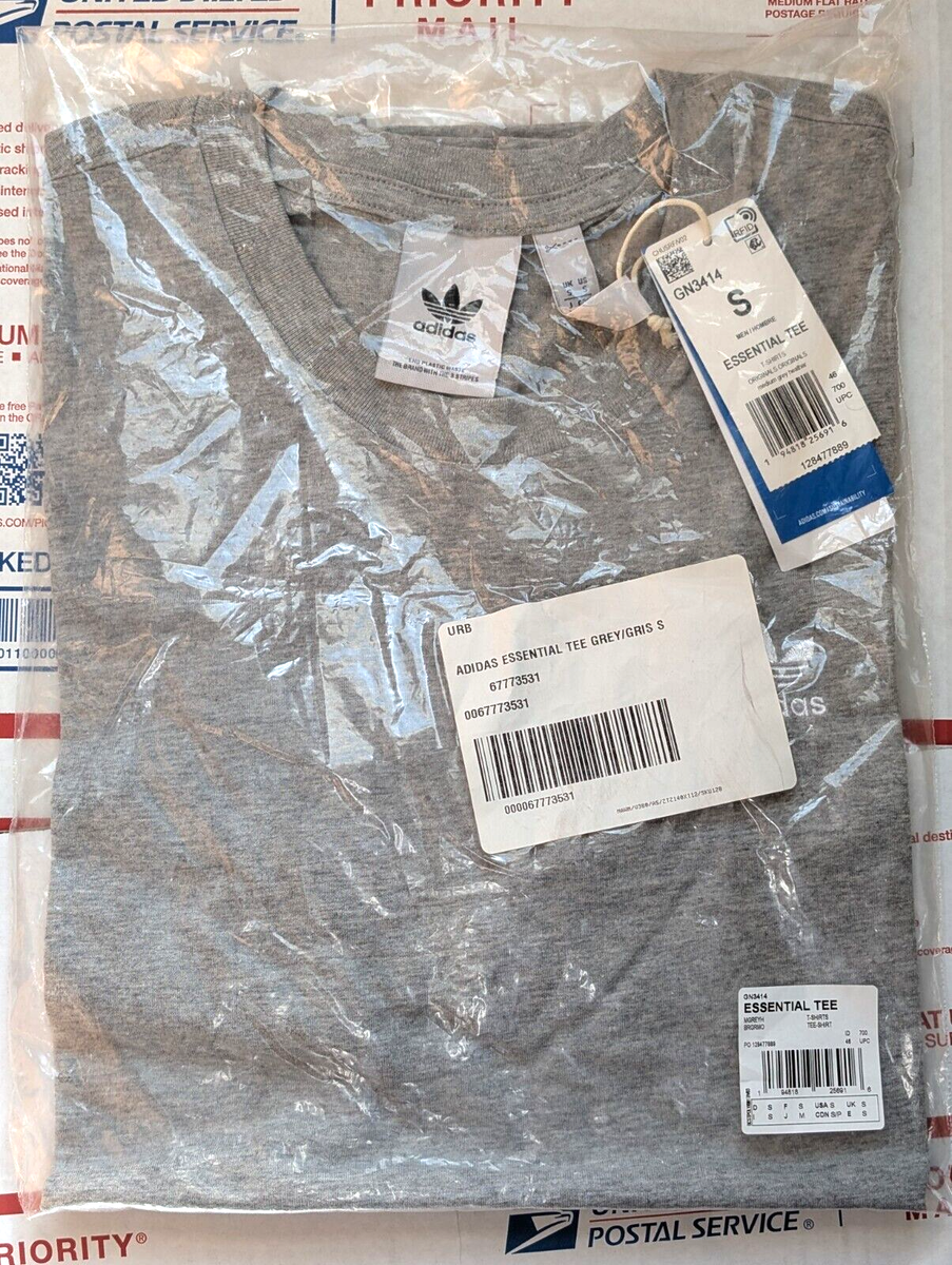 🔥RARE!🔥 adidas Adicolor Essentials Trefoil Tee GN3414 Grey Men's
