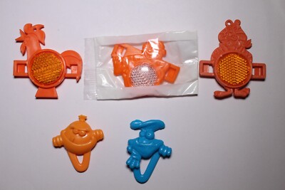 Kelloggs Cornflakes, Frosties, Cocopops Reflektoren Orange & Monster Munch Grippa
