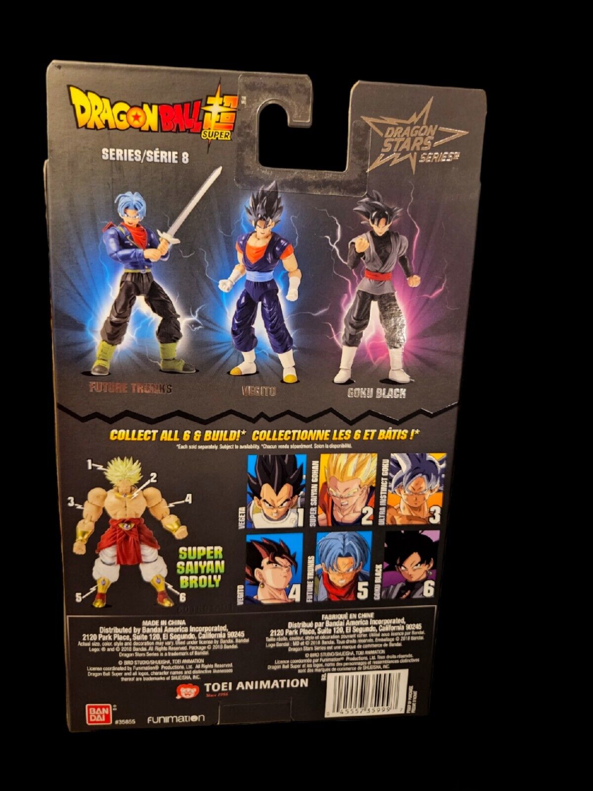  Dragon Ball Super - Dragon Stars Goku Black Figure (Series 8) :  Toys & Games