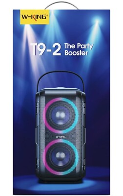 W-KING 80W Bluetooth Speaker Loud- Super Bass, Huge 105dB Sound
