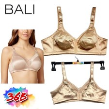 NWOT Bali Women's 36B Double Support Tailored Lace T-Shirt Wireless Bra 3820