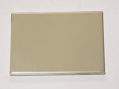 Vtg 1 AO Ceramic Tile WIDE Avocado Green Rectangle 4 1/4'' x 6'' Matte NOS NEW