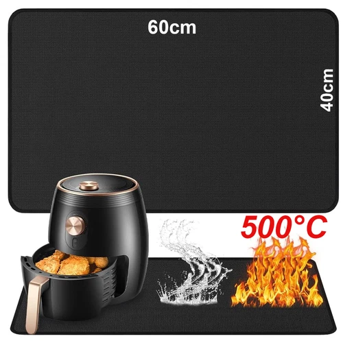 Feuerfeste Unterlage Silikonmatte hitzebeständige Matte Feuerfester Stoff40x60cm