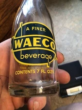 ACL SODA BOTTLE WARCO BEVERAGES IRONWOOD MI MICH MICHIGAN 1968 nice 7 oz