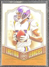 2020 Panini Legacy Randy Moss Lasting Legacies #LL-RM - Minnesota Vikings