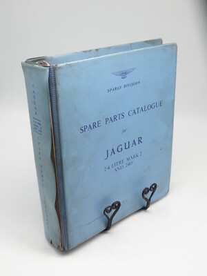 アクセサリー Jaguar Mk 2 Spare Parts Catalogue Teilekatalog / Spare Parts List Jaguar Mark 2 2.4 litre + 240