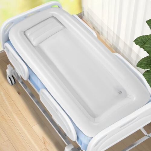 Medical Inflatable Bathtub, Electric Air Pump PVC Bathtub, Bedside Shower Bath - Picture 1 of 21