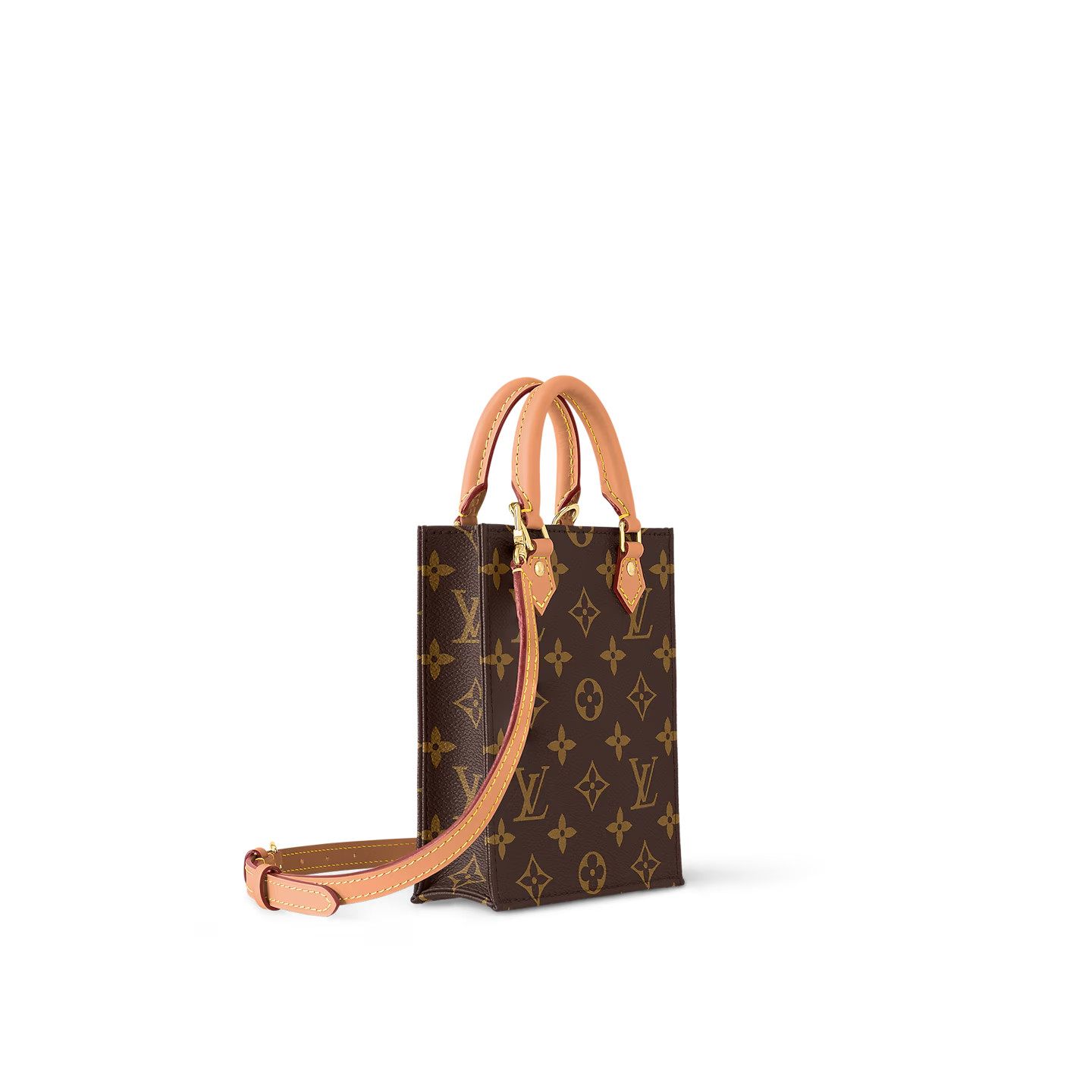 NEW LOUIS VUITTON Petit Sac Plat Monogram Crossbody Bag Limited RARE GIFT❤️ image 6