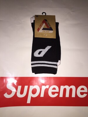 Palace P Sock Black Sz L/XL New 100% Authentic !
