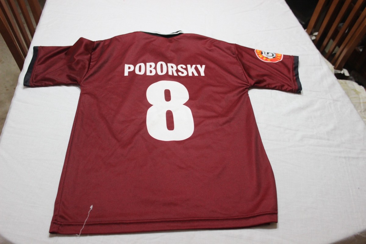 Vintage Sparta Praha Kids Jersey Size Eurotel Dorsal 8