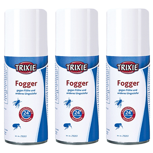 Sparpaket 3 x 100 ml Trixie Fogger Flohbombe (56,60€ pro 1 L