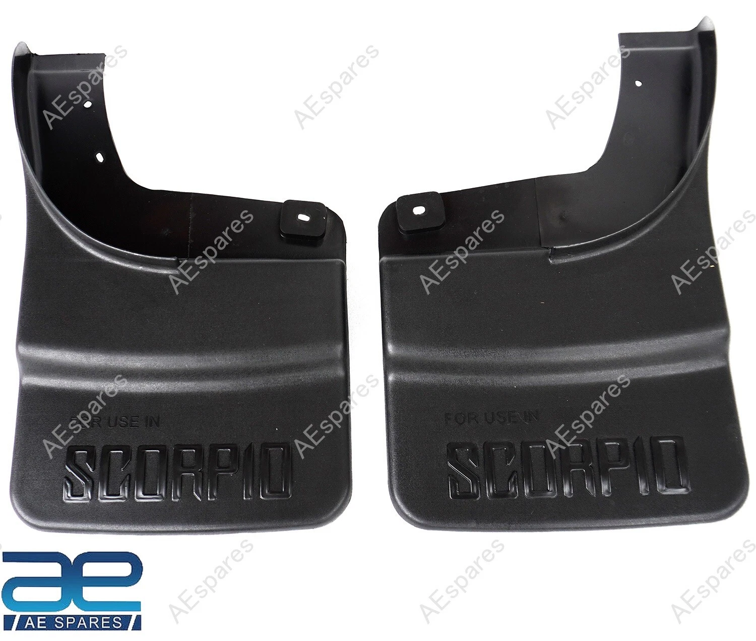 Mud Flap Set of 4 Black For Mahindra Scorpio Type 1 2002-2008 view 6