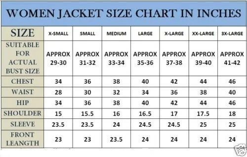 Womens Black Lambskin Leather Fringe Biker Jacket Motorcycle Style Size M L XL - Image 4 of 4