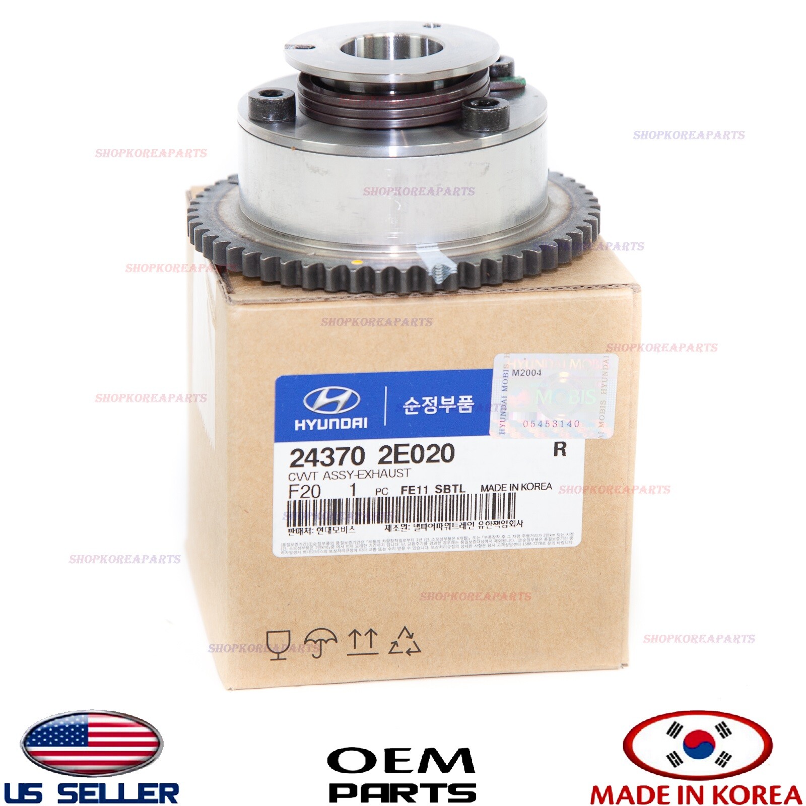 Intake & Exhaust CVVT Gear set2pcs ⭐OEM⭐ HYUNDAI KIA 2.0L *See compatibility