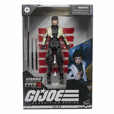 G.I. Joe Classified Series Snake Eyes: GI Joe Origins Akiko 6-Inch Action Figure
