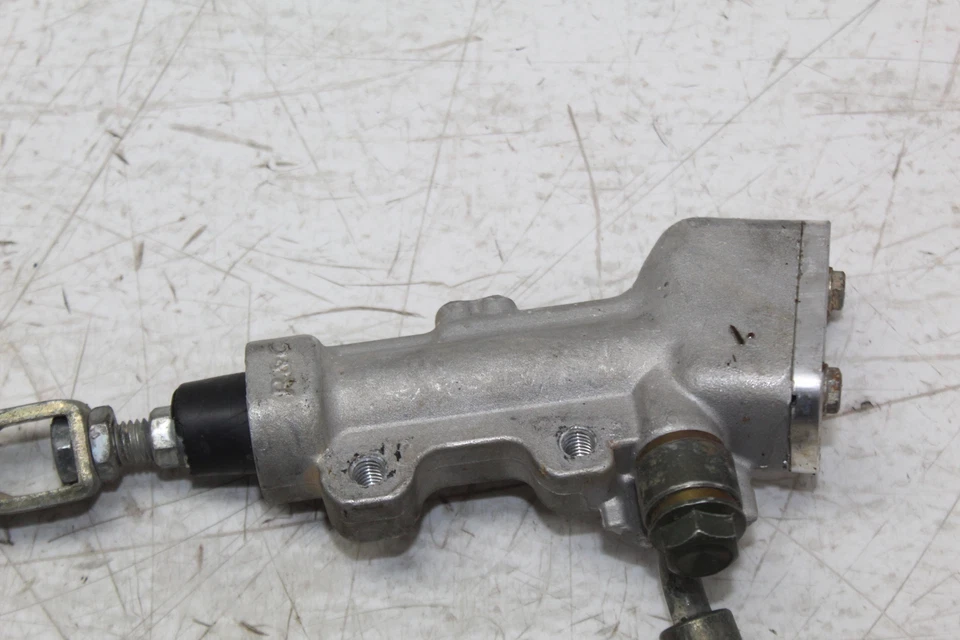 2005 KAWASAKI KX125 REAR BACK BRAKE MASTER CYLINDER W CALIPER  - Image 3 of 4