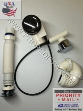 Universal A5 Overflow Drain Assembly Set nail salon pedicure massage spa chair 