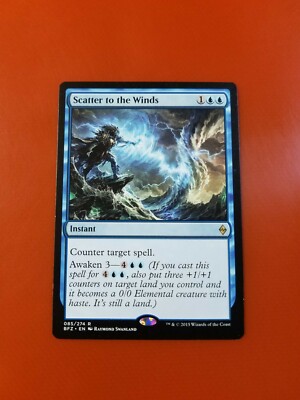 1x Scatter to the Winds | Battle for Zendikar | MTG Magic