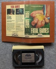 Fatal Games Media Home Entertainment First Release Beta Horror Betamax NOT VHS
