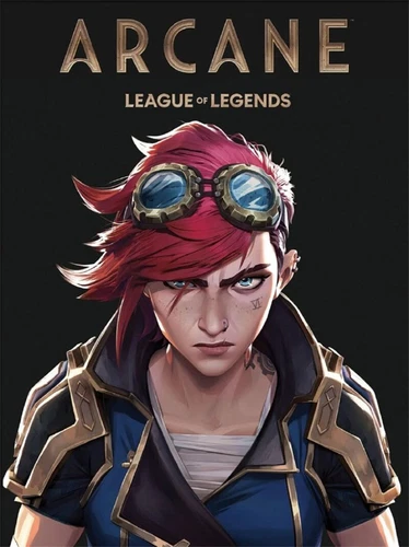 Nuovi occhiali Arcane Season2 Vi cosplay copricapo prop stampa 3D League of Legends - Foto 4 di 4