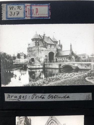 LOTTO DI 50 DIAPOSITIVE SCOLASTICHE DI CITTÀ DEL BELGIO ANNI 20-30 - Foto 7 di 24