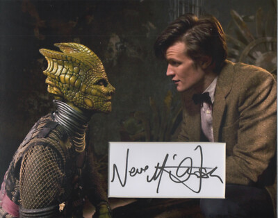 NEVE McINTOSH signiertes 10x8 Foto Display DR WHO Madame Vastra Echtheitszertifikat