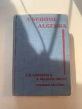 Eine Schulalgebra von J.B. Channon & A McLeis...