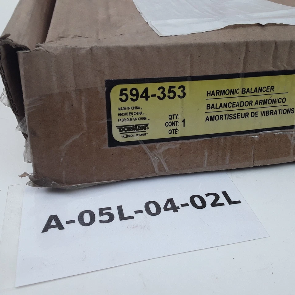 Harmonic Balancer Assembly Fits Chrysler Sebring Cirrus Dodge Stratus 2001-2006 - Image 4 of 4