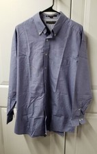 Tommy Hilfiger Men's Button Up Shirt Size 16 1/2 32-33 Collar Nice