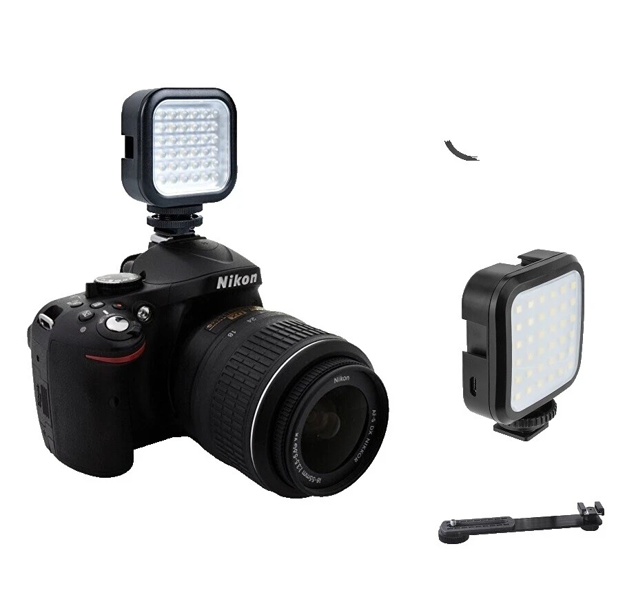 Cámara de video luces de cámara y para Canon PowerShot