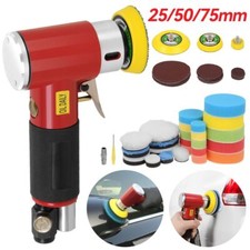 Mini Druckluftschleifer Exzenterschleifer 25/50/75mm 1"/2"/3" Auto Polierer Set
