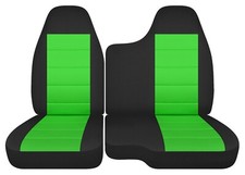 Fits 2006-2008 Isuzu I - Series Truck Seat Covers Two Tone For 6040 Bench Seat