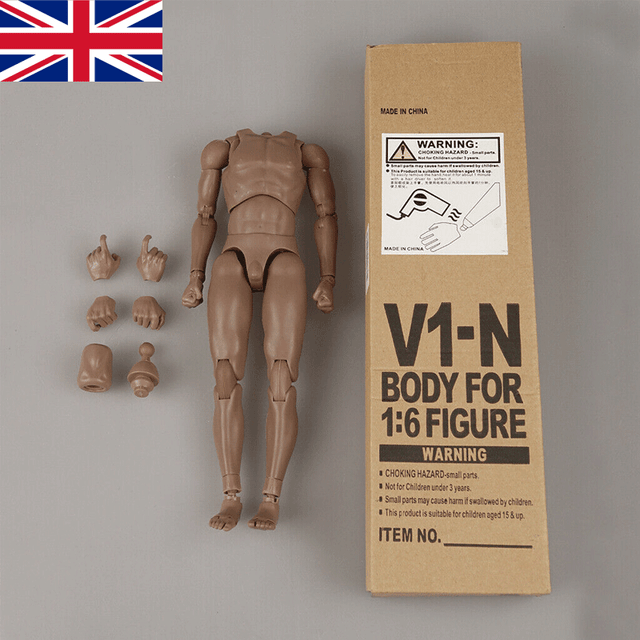 MCCTOYS 1/6 Narrow Shoulder Muscular Male Figure Body V1-N Fit Hot Toys TTM19 MCCTOYS 1/6 Narrow Shoulder Muscular Male Figure Body V1-N Fit Hot Toys TTM19