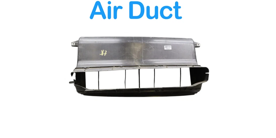 BMW i3 I01 2017 motor híbrido soporte radiador conducto de aire negro 51747296811 OEM Foto 3 de 4