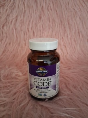 Garden of Life Vitamin Code Raw Zinc 60 Veggie Caps Gluten-Free