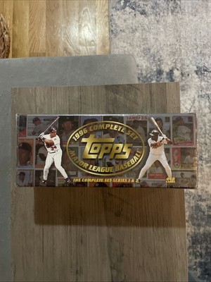 1996 Topps Complete Set MLB Series 1 & 2 440 Cards Factory Sealed