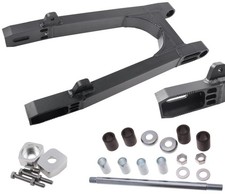 für Simson S51 S70 Kastenschwinge ALU CNC Verstärkte Schwinge Polyamid Buchsen