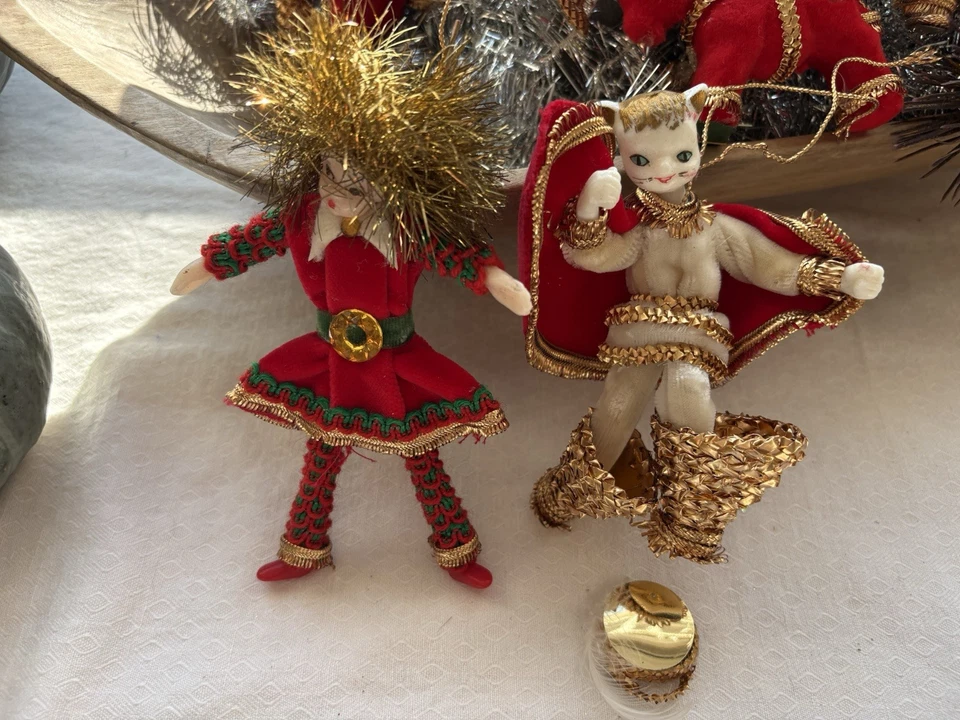 Koestel Märchenfiguren Rauschgoldengel Brokat Glanzpapier Konvolut 10 Stück - Bild 4 von 4