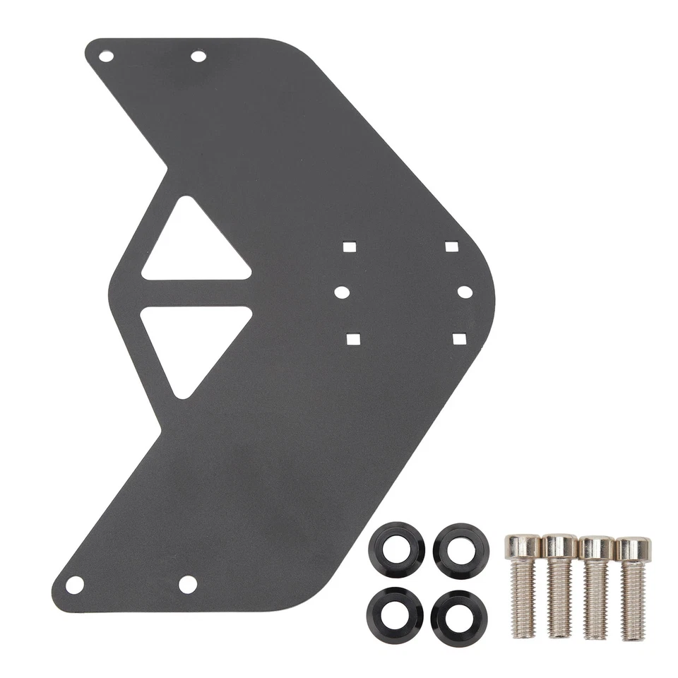 For 2007-2024 Jeep Wrangler JK JL JT Fuel Door Hinge Mount Bracket Plate Foto 2 de 4