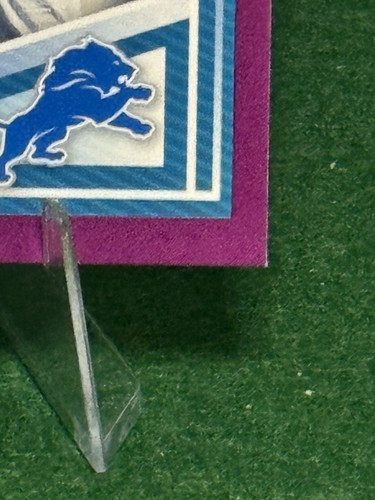 2025 Donruss Rated Rookie Tyleik Williams #360 — Press Proof Purple SP - Lions - Picture 5 of 6