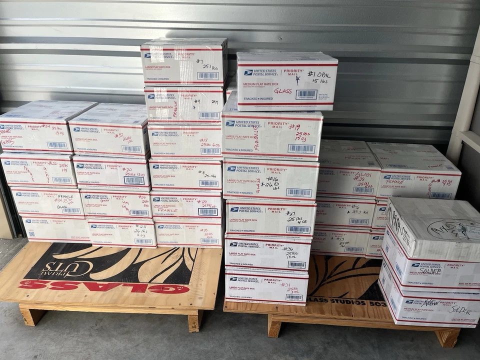 25+ libras premium vitral pequeño-lg restos $6/lb. Arte en vidrio arte mosaico envío GRATIS Foto 4 de 4