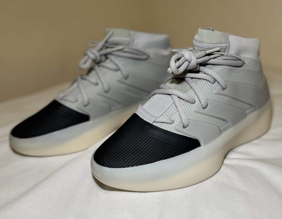 Adidas Fear of God Athletics x BASKETBALL Sesame Carbon Men's Size 10.5 IE6188