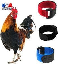 3 Pack No Crow Rooster Collar, Chicken Collar Anti-Hook Noise Free Nec