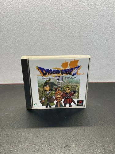 Dragon Quest VII 7 SONY PS1 PlayStation 1 Japanese