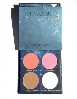 LASPLASH Cosmetics Moonlight Glow Face Palette 4 Shades 11.2g