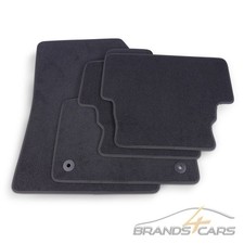 THOMATEX TEXTIL FUßMATTEN-SET SAMTVELOURS FÜR OPEL GRANDLAND X SCHWARZ 4-tlg. 81