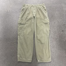 Free People Cargo Womens 6 Green Military Utility Pants