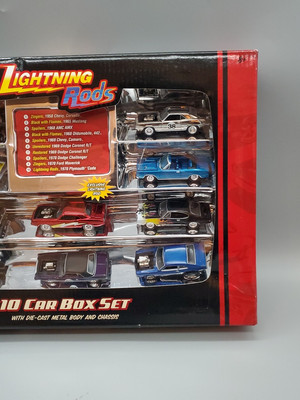 Johnny Lightning Lightning Rods 10 Car Box Set 69 Camaro Spoilers