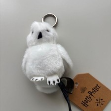 Harry Potter Hedwig Plush Keychain, Soft, Tag, 14