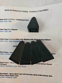 Vintage LEGO Castle: Black Falcon's Fortress (6074) Printed Instructions -NO BOX